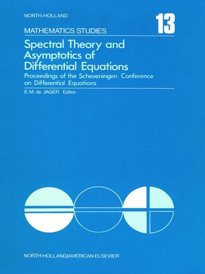 cover image of Spectral Theory and Asymptotics of Differential Equations